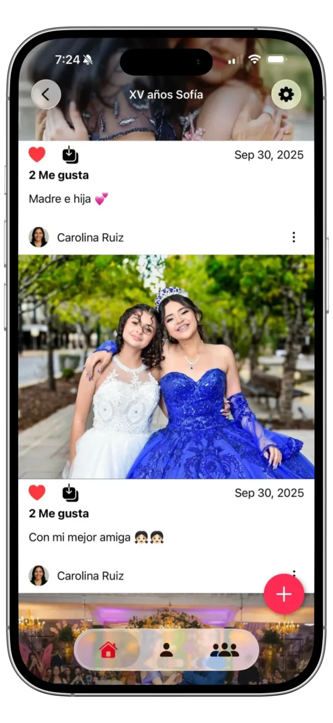 Real FiestaPic quinceañera event album